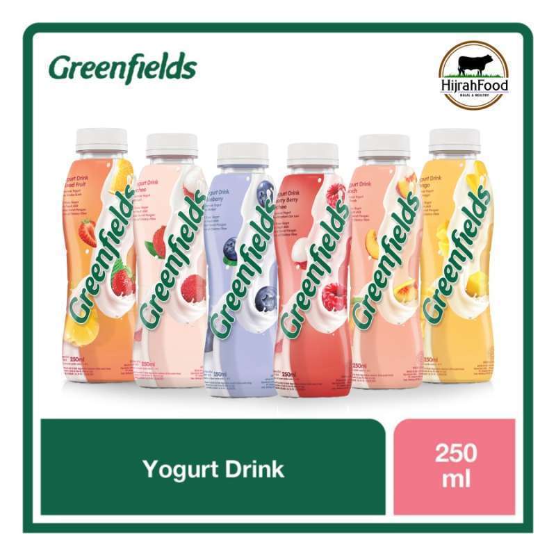 Jual Greenfields Yoghurt Drink Susu Yogurt (250 Ml) Pilih Rasa