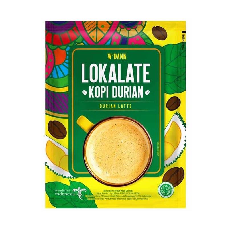 Jual Lokalate Kopi Durian Latte [10 sachet] di Seller Toko Cemilan