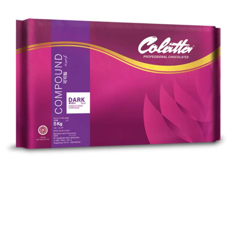 Promo 1 Karton Colatta Dark Compound Dcc [ 4 X 5kg ] Diskon 14% Di ...