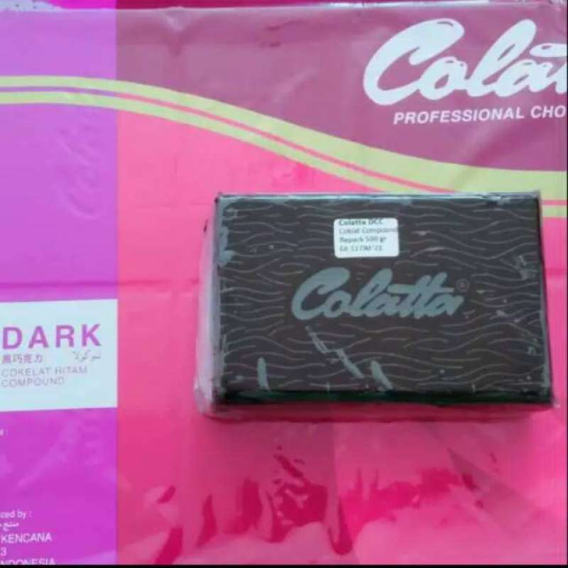 Promo 1 Karton Colatta Dark Compound Dcc [ 4 X 5kg ] Diskon 14% Di ...