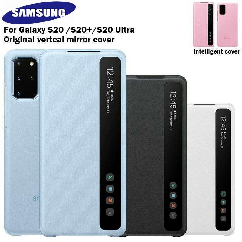 Jual Flip Clear View Case Cover casing Samsung Galaxy S20