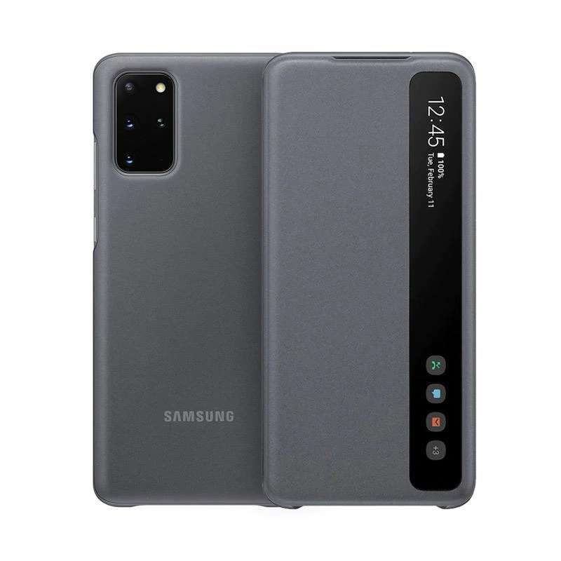 Jual Flip Clear View Case Cover casing Samsung Galaxy S20