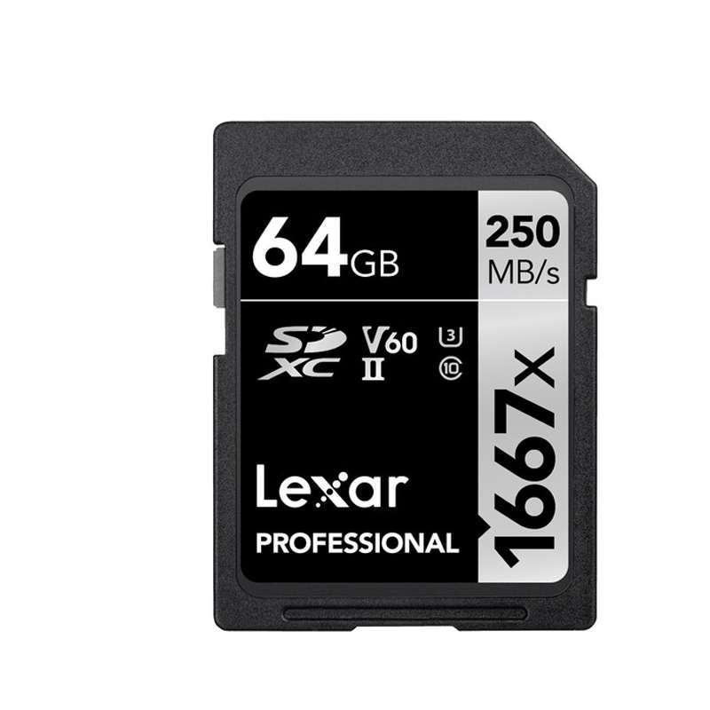 â Doss Lexar 64gb Professional 1667x Uhs-ii Sdxc Memory