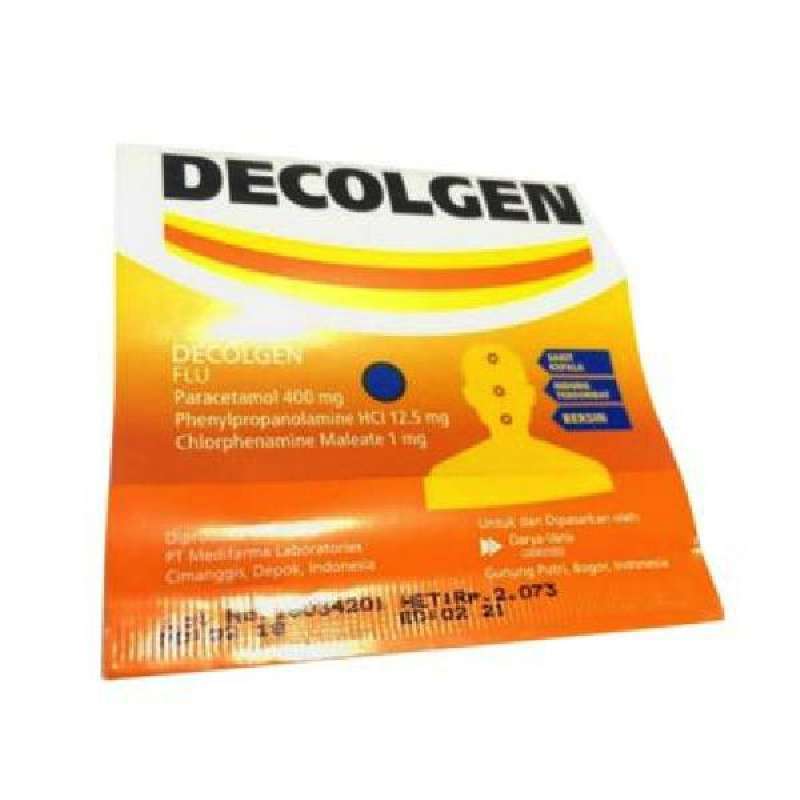 Jual Decolgen Obat Kesehatan [Box/25 Strip] di Seller G-Mart - Bintara