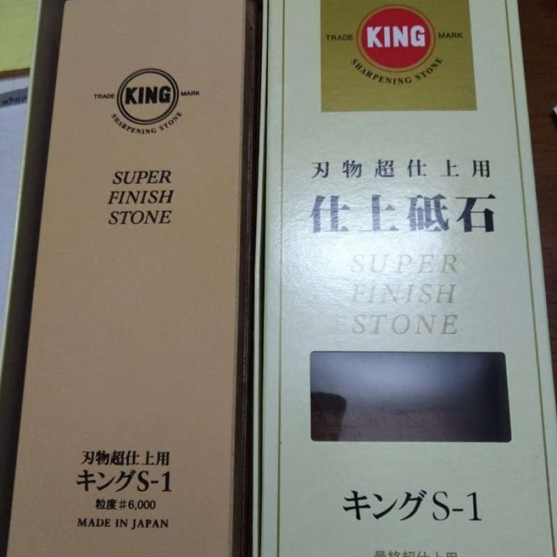 Promo Batu Asah Grade 6000 Sharpening Stone Super Finising KING Deluxe