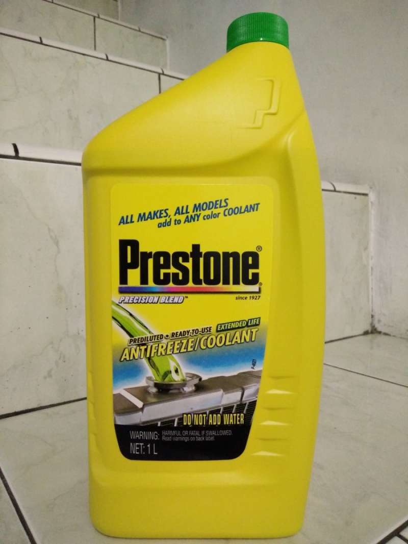 Promo Air Radiator Coolant Prestone Precision Blend Green Antifreeze 1L