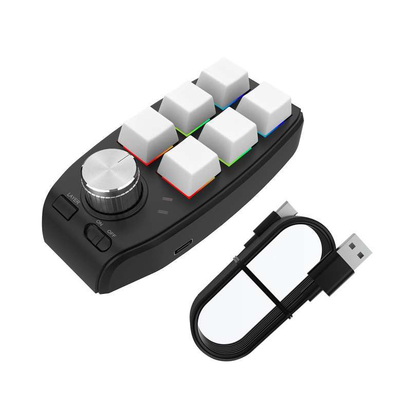Programable Keyboard Strip Promo Keyboard Durable Programmables Keys Wired RGB for Audio Drawing ...