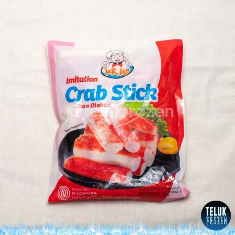 Jual crab stick mr ho 450gr imitation ikan olahan 450 gram isi 28 pcs