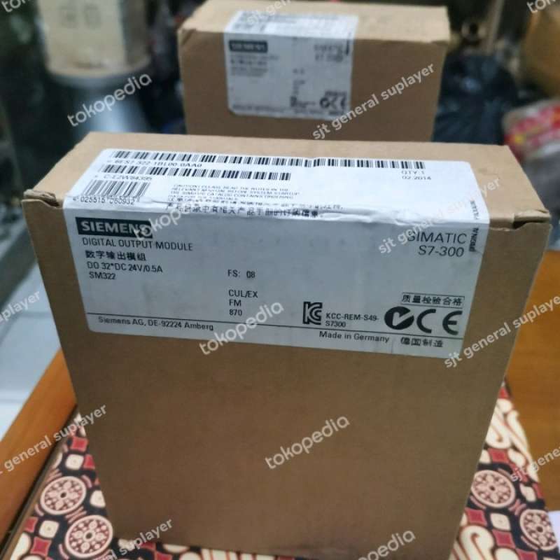 Promo 6ES7322-1BL00-0AA0 DIGITAL OUTPUT MODULE SIMATIC S7-300 SIEMENS PLC Diskon 33% di Seller