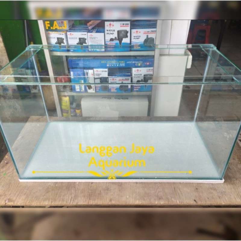 Promo AQUARIUM 80X40X40 5MM (alas 8mm) Diskon 33 di Seller Gerfield Pet Shop Tugu Selatan