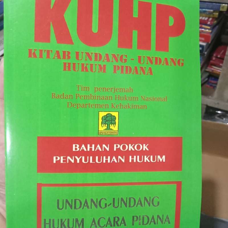 Promo BUKU KUHP DAN KUHAP PENERBIT BPHN Diskon 23 Di Seller Bane Store promo-buku-kuhp-dan-kuhap-penerbit-bphn-diskon-23-di-seller-bane-store