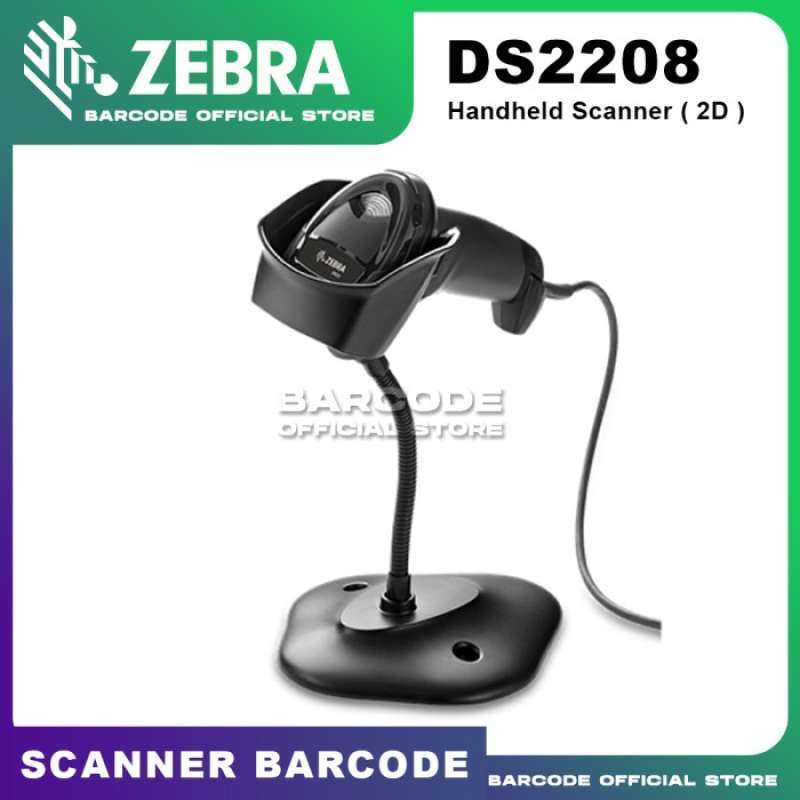 Promo Scanner Barcode 1D & 2D Zebra Ds2208 / Ds22 Usb Diskon 4 di