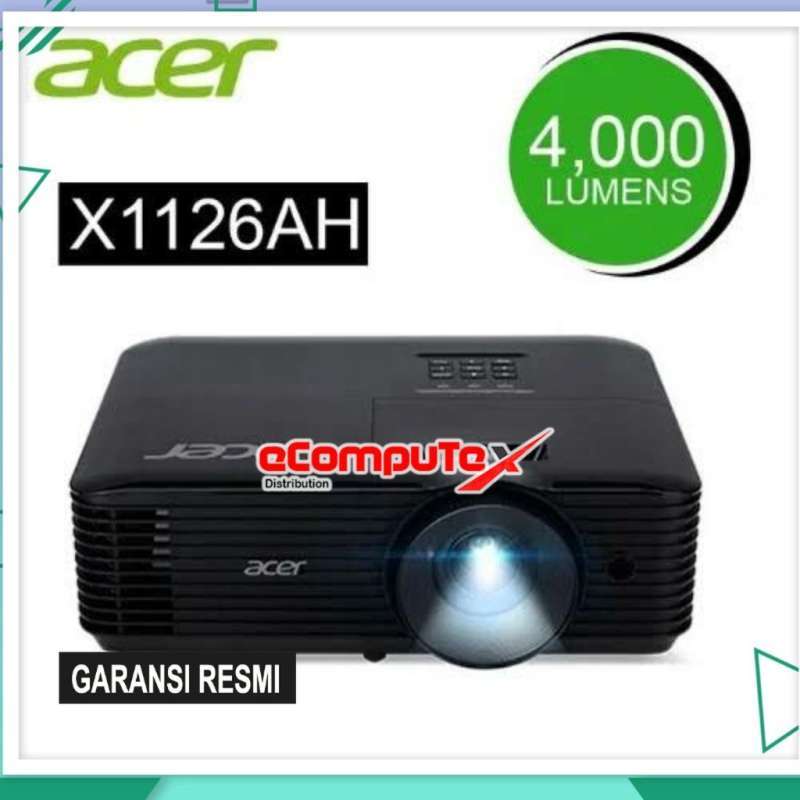Jual PROJECTOR ACER X1126AH 4000 LUMENS HDMI 1920 x 1200 GARANSI RESMI