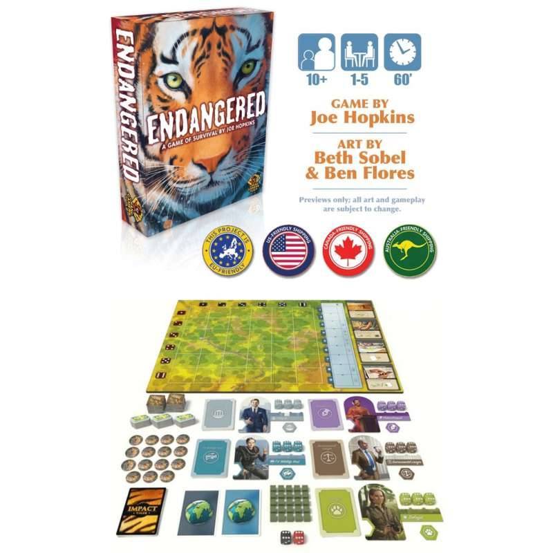 Jual Endangered Board Game di Seller Monopolis Board Game Official