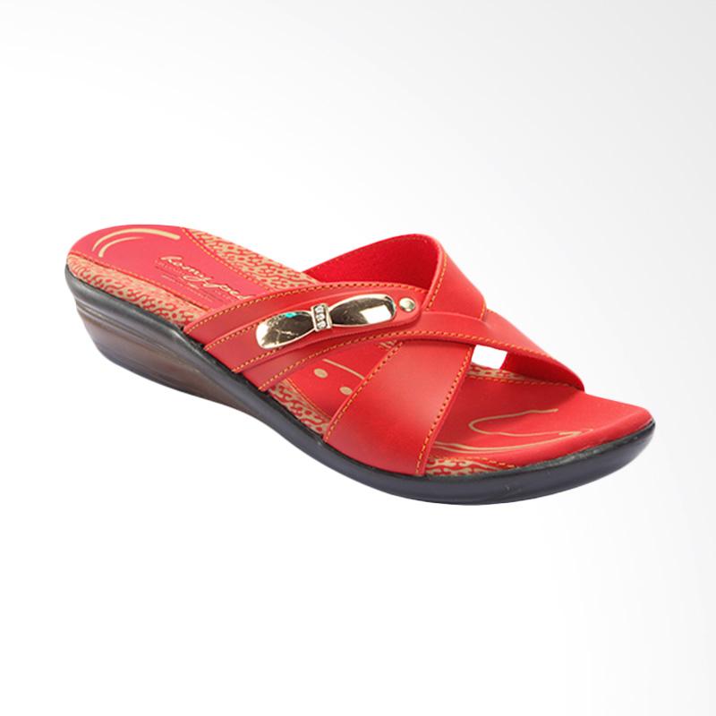 Jual Homyped Mudita B 43 Sandal Wanita Red Online Jual Homyped Mudita B 43 Sandal Wanita Red Online