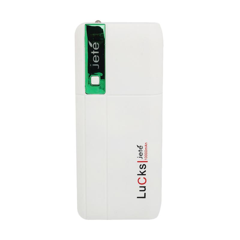 jual jete lucks powerbank hijau putih 10000 mah jual jete lucks powerbank hijau putih 10000 mah