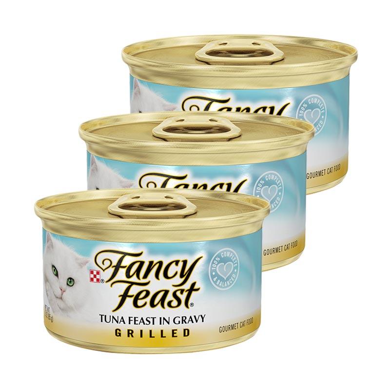 jual fancy feast grilled tuna 11051260 85 g 3 pcs jual fancy feast grilled tuna 11051260 85 g 3 pcs