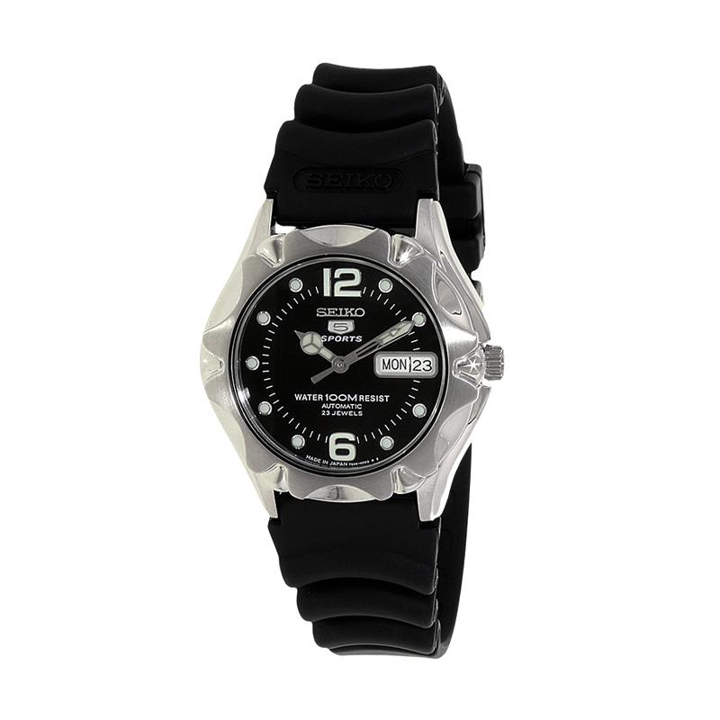 Jual Seiko SNZ453J2 Original Jam Tangan Pria - Black 