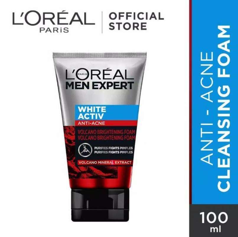 Jual L'Oreal Paris Men Expert White Activ AntiAcne Volcano Brightening