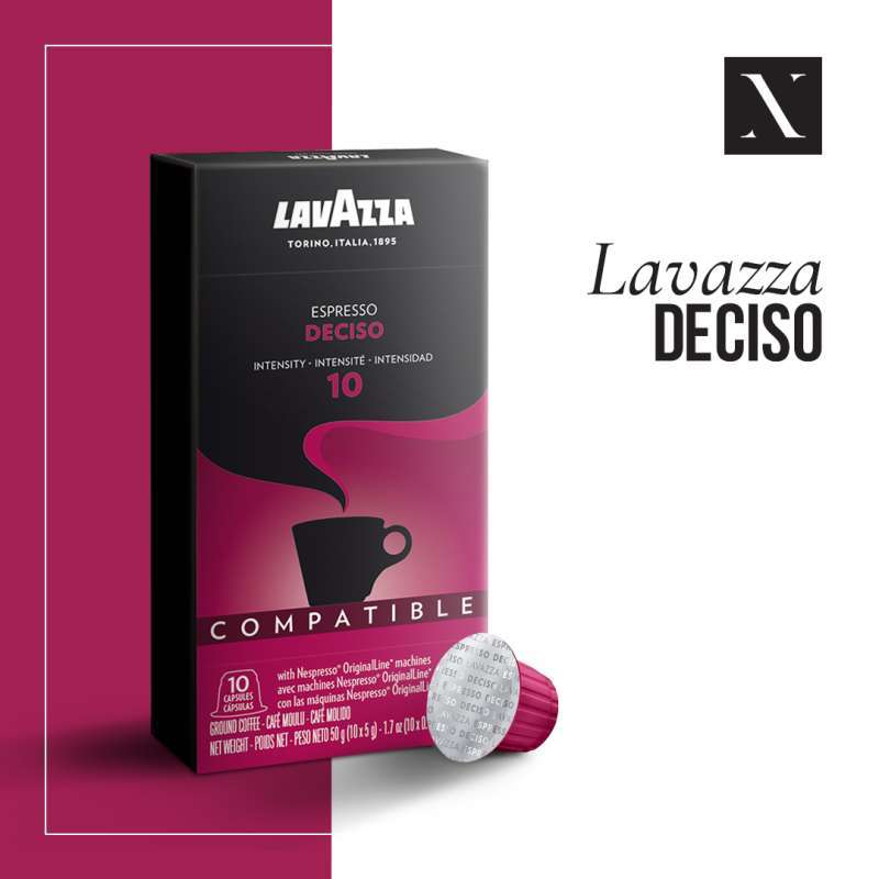 Jual Lavazza Deciso Capsules Nespresso Compatible di Seller