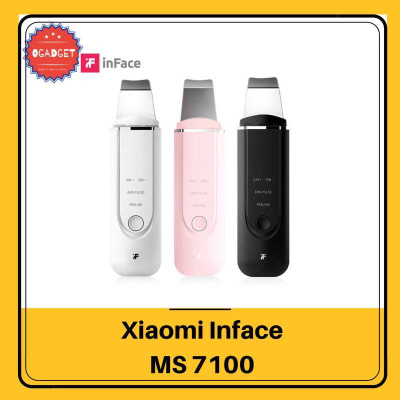 Promo Xiaomi inFace MS7100 Ultrasonic Peeling Machine Beauty Facial ...