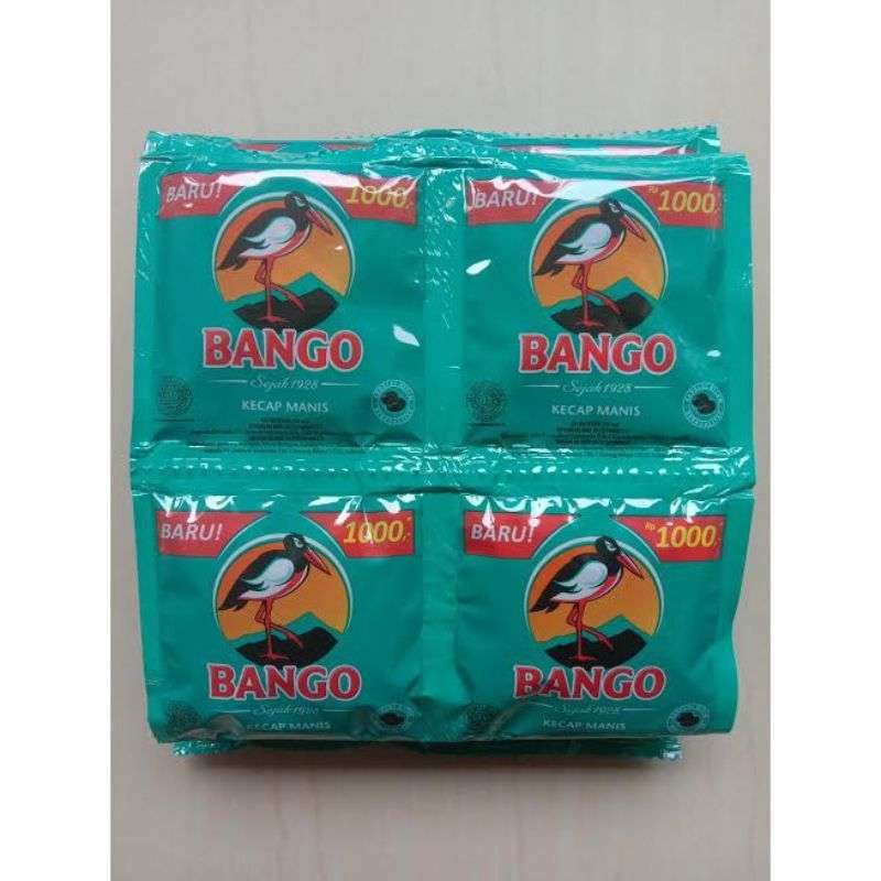 Jual Kecap Bango Sachet 1 renceng isi 12 pcs, 20 ml di Seller Toko