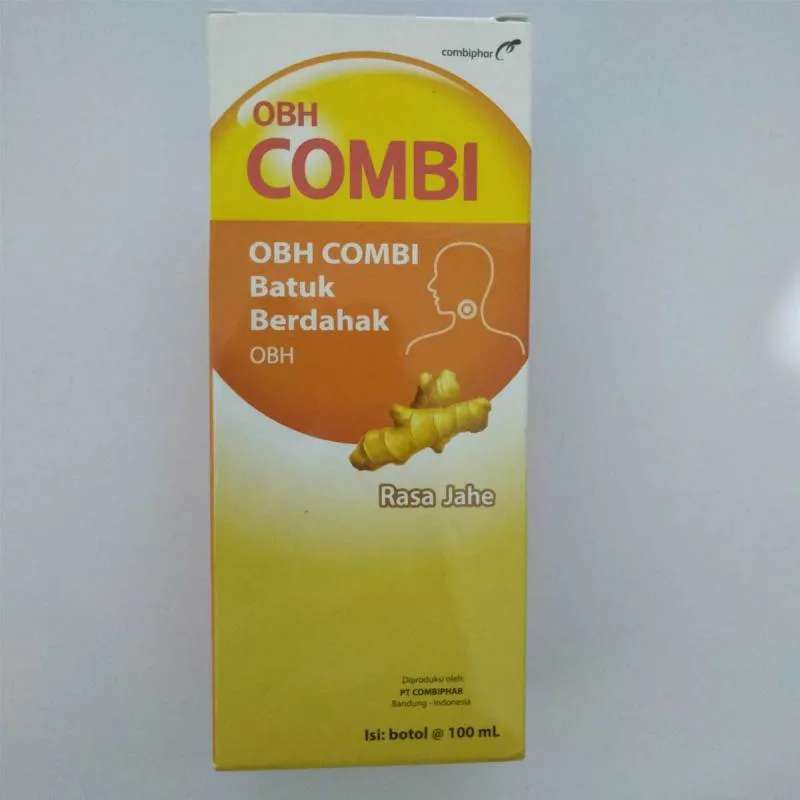 Jual OBH COMBI Obat Batuk Berdahak Jahe Sirup [100 mL] di Seller Cahaya