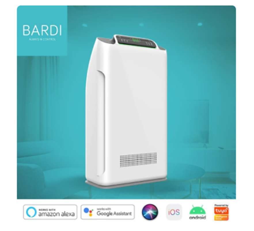 Jual BARDI Smart Air Purifier (Penjernih Udara) White di Seller