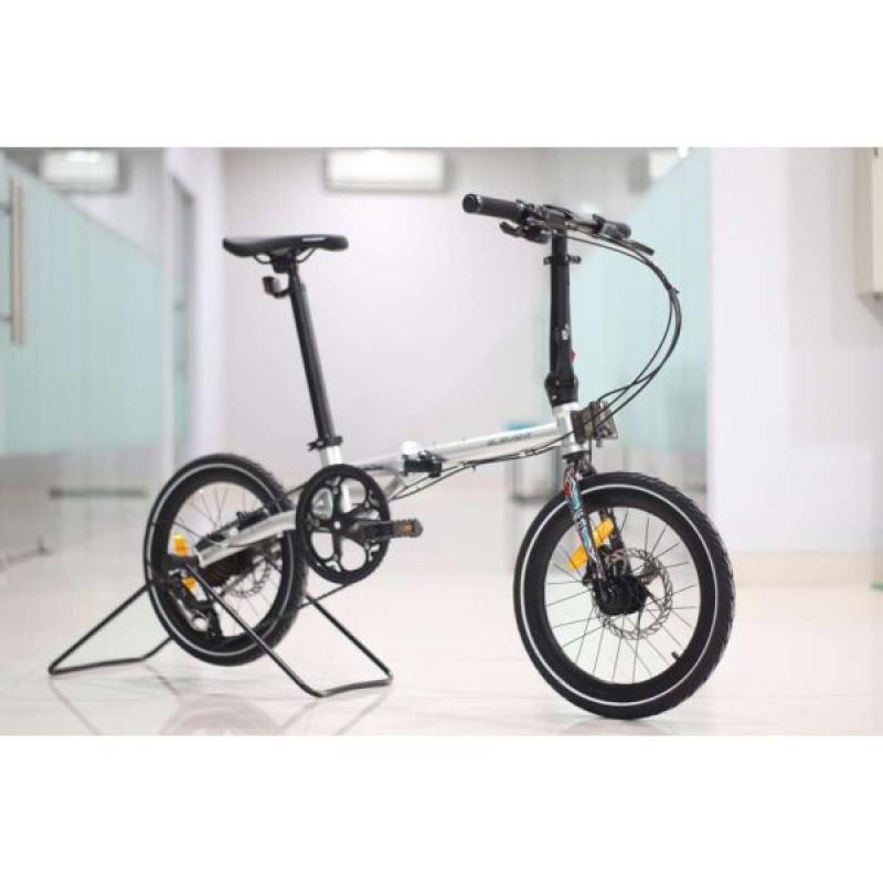Jual Sepeda Lipat Folding bike Element Troy 8 Speed rem Hydraulic di