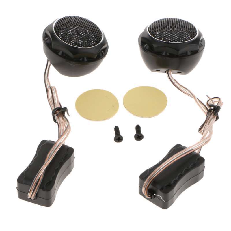 Promo 2x Premium Component Speaker System Titanium Dome Car Tweeters 50
