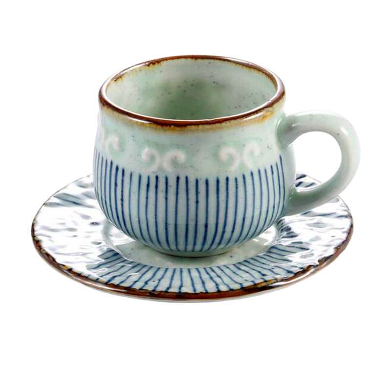 Jual Japanese Pottery Tea Cup Mug Handpainted Ceramic Teacup Yunomi Tea
