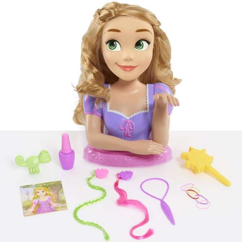 Jual Disney Rapunzel Deluxe Color Change Styling Head Doll Di Seller