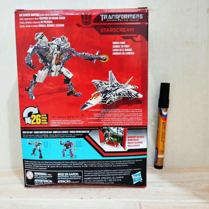 Jual Transformer Starscream 21 transformers Generation studio Series by ...
