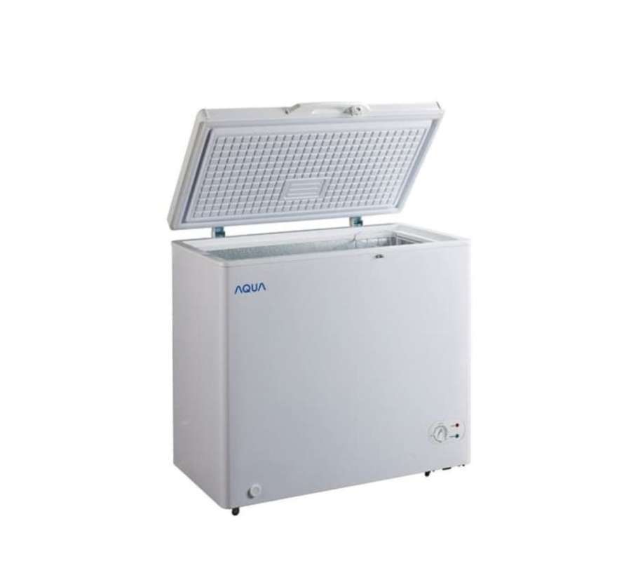 Jual Chest Freezer BOX AQUA AQF 160(W) di Seller Aloy Elektronik Store Tajur, Kota Tangerang