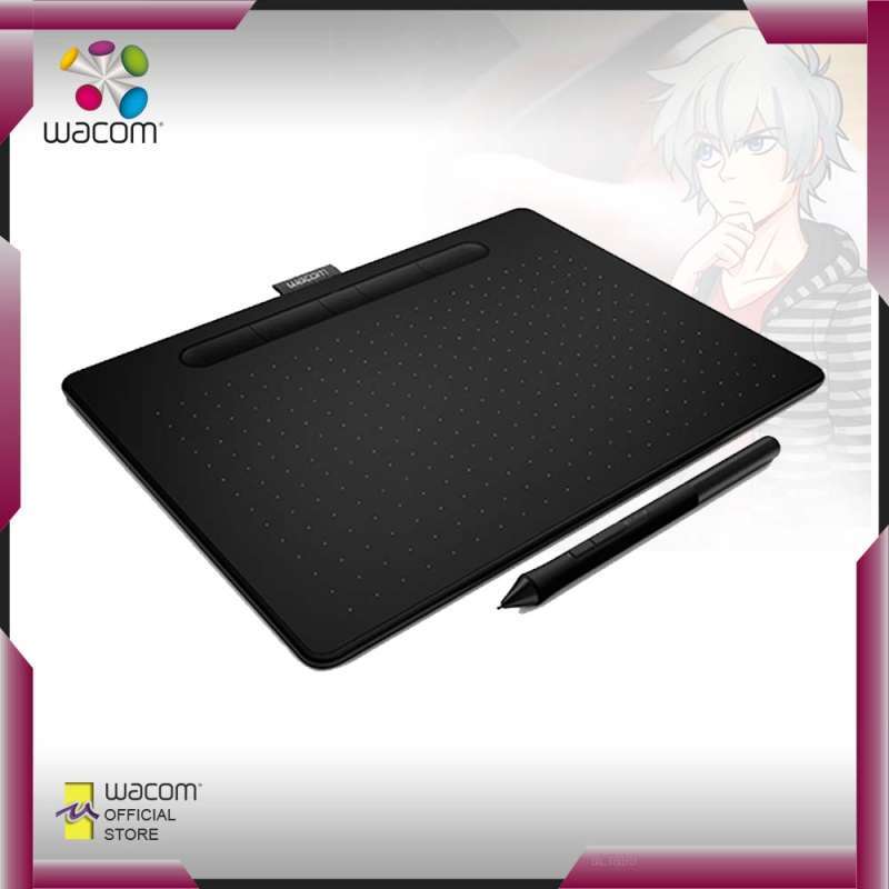Promo CTL6100 Intuos Medium Pen Tablet Drawing Black Diskon 9 di Seller Ultima Corps