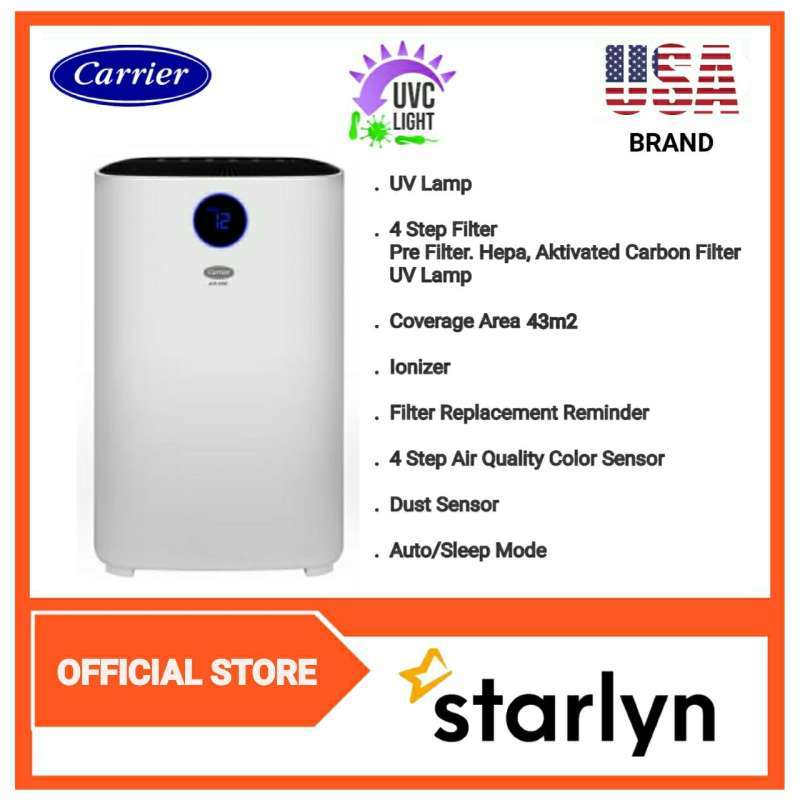 Jual CARRIER Air Purifier UV Sterilizer 36LC1 di Seller cv.starlyn CV