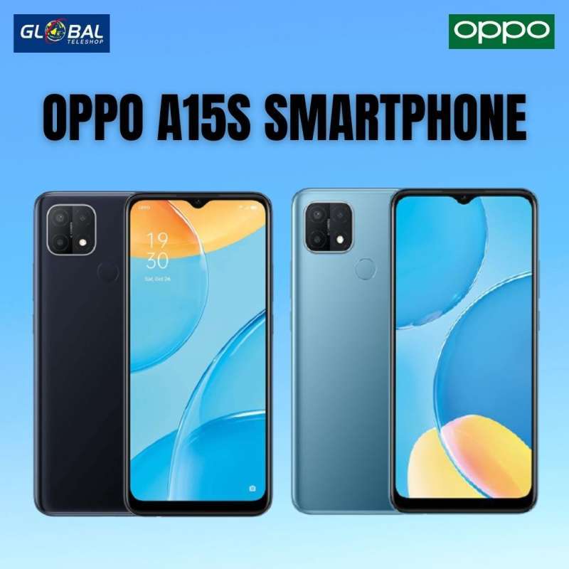 Jual Oppo A15s Smartphone [4/64GB] Garansi Resmi Online