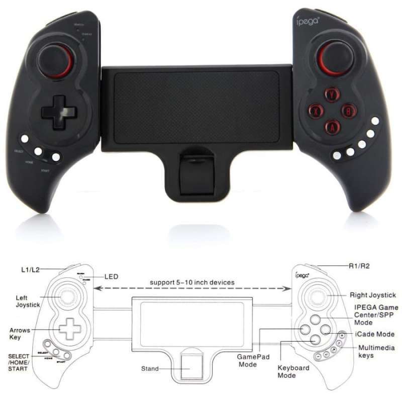 Promo Ipega Gamepad Bluetooth Pg 9023 / Ipega 9023 Gamepad Bluetooth ...