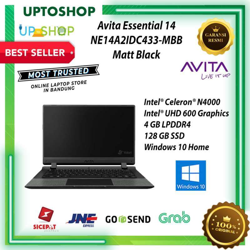 Jual Avita Essential 14 - Laptop - [Intel® Celeron® N4000 / 4GB LPDDR4