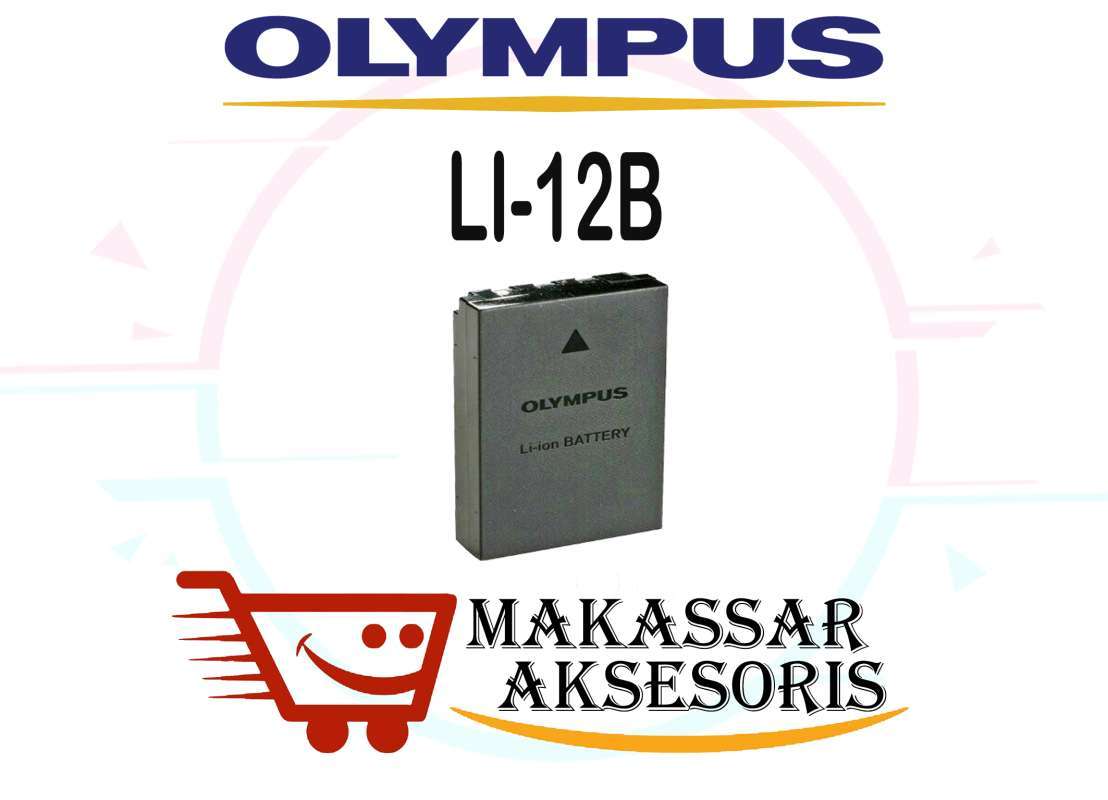 Quality Battery for Olympus Typ Li-12B - 1100 mAh - 3.7 V - Li-Ion