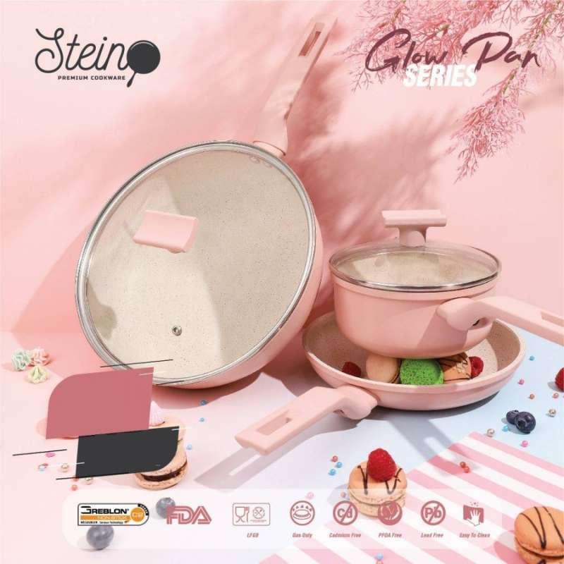Promo Stein Premium Cookware Glow Pan Series (wok frypan sauce pan