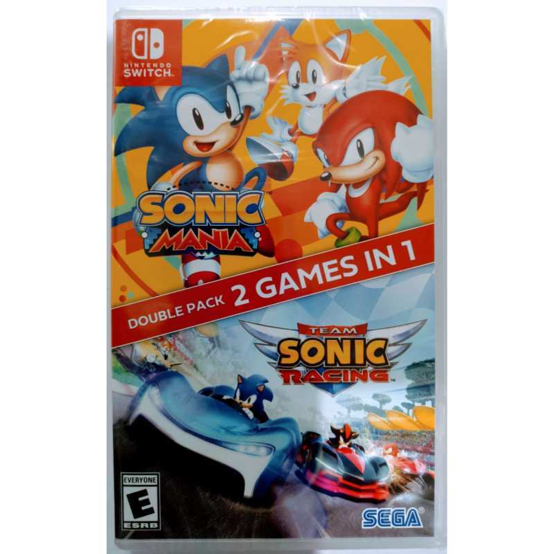 Promo Kaset Switch Sonic Mania + Team Sonic Racing Diskon 9 di Seller
