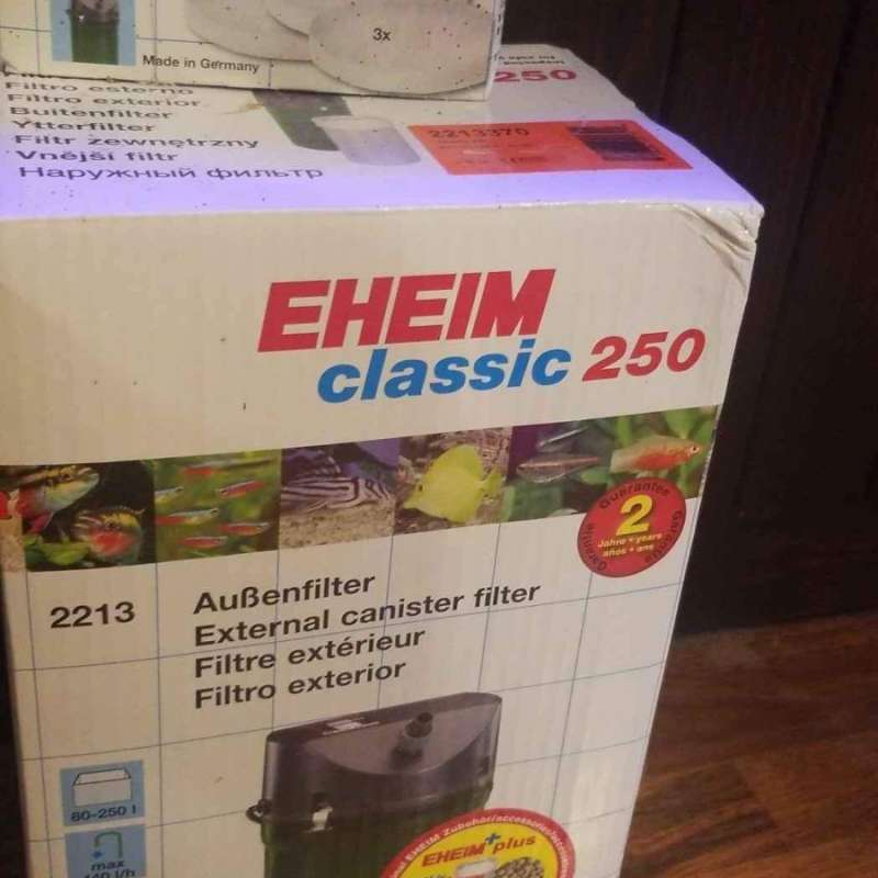 Jual eheim classic 250 eheim 250 canister filter aquarium aquascape di ...
