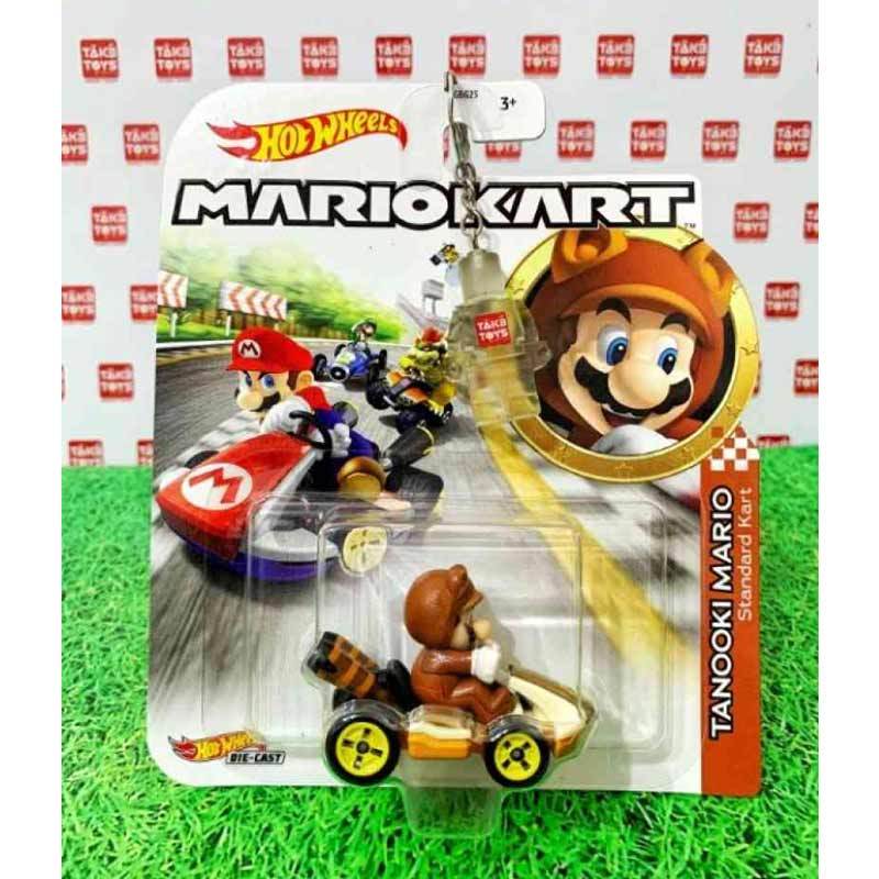 Jual Hot Wheels Mario Kart Tanooki Mario Standard Kart di Seller Take