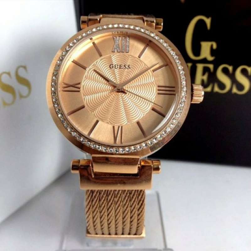 Jual Jam Tangan GUESS Rosegold WO638L4 Fullset di Seller DR'014 STORE