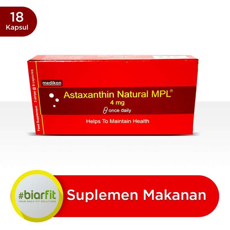 Jual Astaxanthin Natural MPL di Seller Biarfit Kota Jakarta Timur