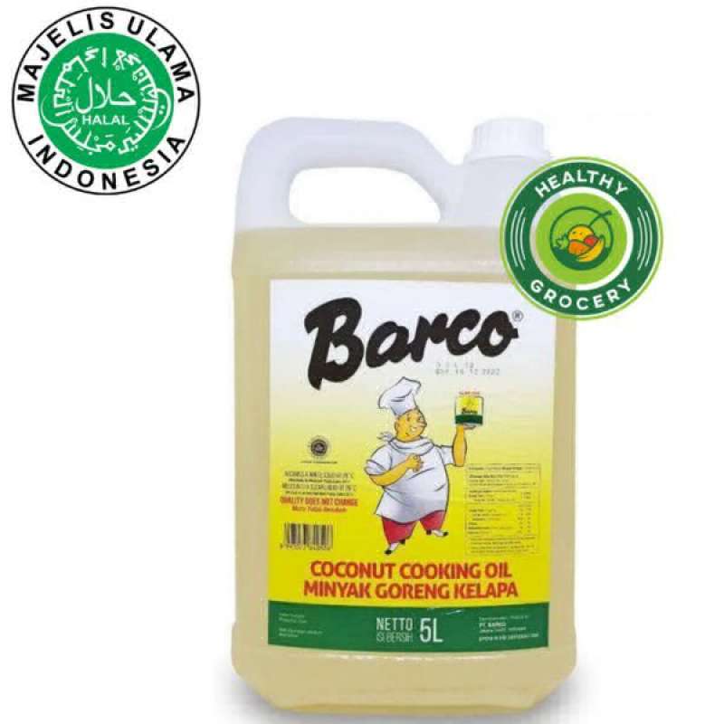 Jual Barco Coconut Cooking Oil 5 Liter Minyak Goreng Kelapa Di Seller