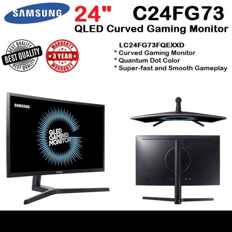 Jual SAMSUNG 24 LC24FG73FQE QLED Curved Gaming Monitor C24FG73FQE ...