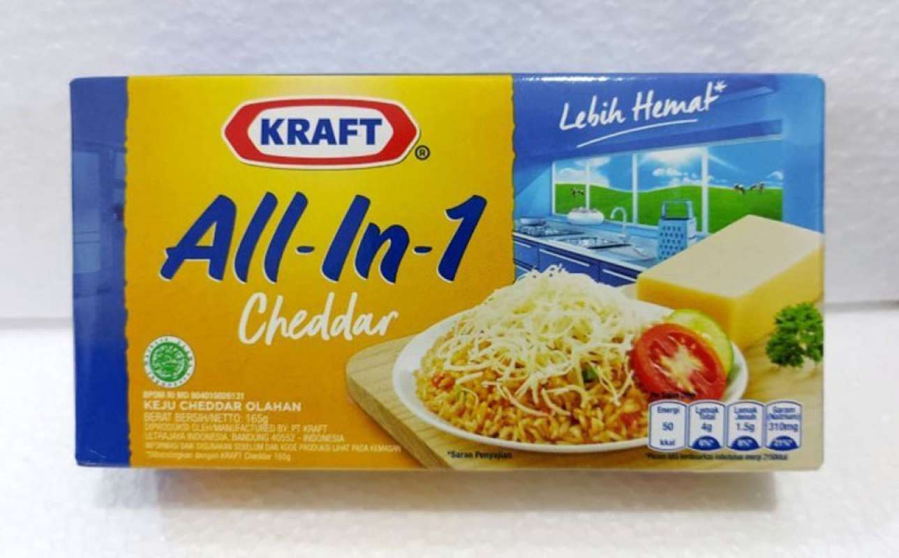 Jual Kraft Keju All in One Allin1 165 gram 165g 165gram cheese di