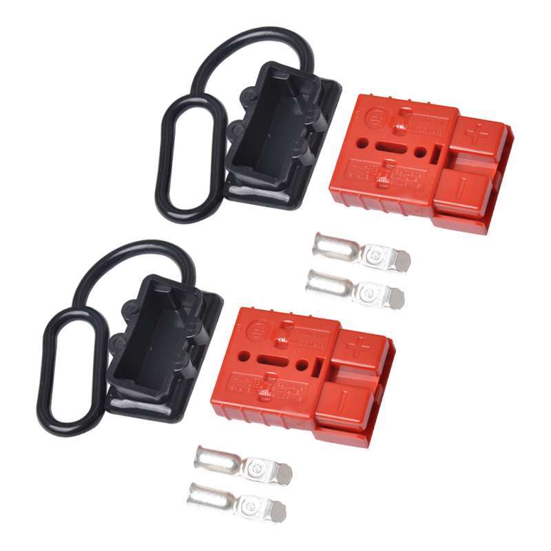 Kit Connecteurs Rapide Batterie BTFO - 6 Pièces Avec Bornes, Compatible Anderson Pour Treuil Et Remorque